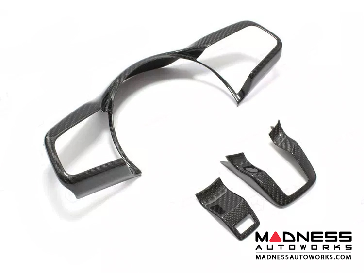 Jaguar FType Carbon Fiber R Steering Wheel Trim Carbon Fiber